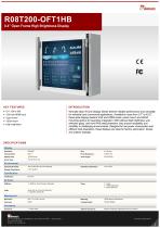 8.4” Open Frame High Brightness Display R08T200-OFT1HB-1