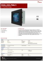8.4" Panel Mount Display R08L200-PMU1