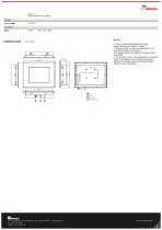 8.4" Panel Mount High Brightness Display R08T200-PMT1HB-2