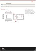 8.4" Resistive Touch Panel Mount Display R08T200-PMT1OD-2