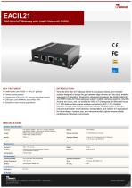 EAC Mini IoT Gateway with Intel® Celeron® N3350 EACIL21
