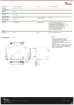 Intel® Celeron® N2930 x86, 3.5” Single Board Computer IB32S-2