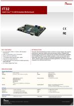 Intel® Core™ i5 x86 Embedded Motherboard IT32