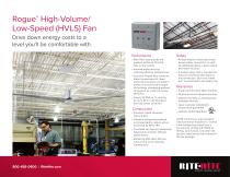 HVLS Fans : Rogue-1