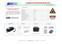 CNI/Orange DPSS laser/ MRL-FN-604/spectrum analysis - 1