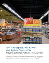 Application Guide : Grocery Store Lighting - The Power to Turn Lighting into Bottom-Line Savings - 4