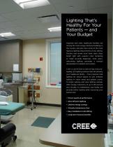 Application Guide : Healthcare Lighting - Appealing Spaces with Healthier Bottom Lines - 3