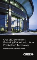 Cree LED Luminaires Featuring Embedded Lutron EcoSystem Technology Integrated Solutions from Industry Leaders - 1