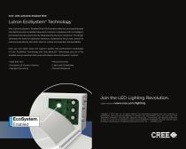 Cree LED Luminaires Featuring Embedded Lutron EcoSystem Technology Integrated Solutions from Industry Leaders - 3