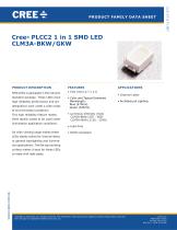 Cree® PLCC2 1 in 1 SMD LED CLM3A-BKW/GKW - 1