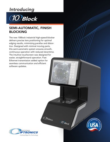 National Optronics 10Block Tabletop lens blocker