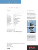 Thermo Scientific NanoDrop 8000 Product Spec sheet - 2