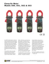 500 Clamp-On Meters - 1