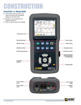 8230 with AmpFlex SR193-36 Single-Phase Power Quality Analyzers - 4