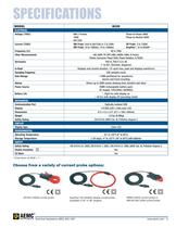 8230 with AmpFlex SR193-36 Single-Phase Power Quality Analyzers - 5