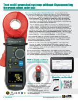 Clamp-on Ground Testers Model 6416 & 6417 - 2