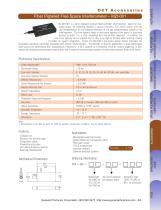 Fiber Pigtailed Free Space Interferometer - MZI-001-1