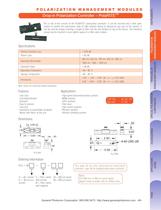 Polarization Controller, Drop In - 1