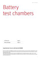 Battery test chambers - 3