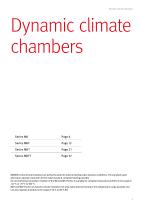 Dynamic climate chambers  MK | MKF | MKT | MKFT series-3