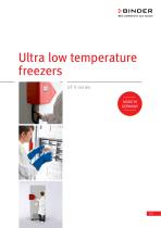 Ultralow temperature freezers  UF V series-1