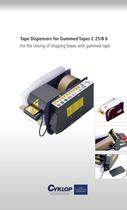 Electronic strip dispenser C 25 for gummed tapes - 1