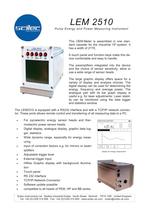 Pulse Energy and Power Measuring Instrument - 1
