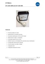 UV LOG USB and UV LOG 485 - 1