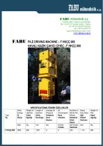 PILE DRIVING MACHINE – F HKÇÇ.980 - 1