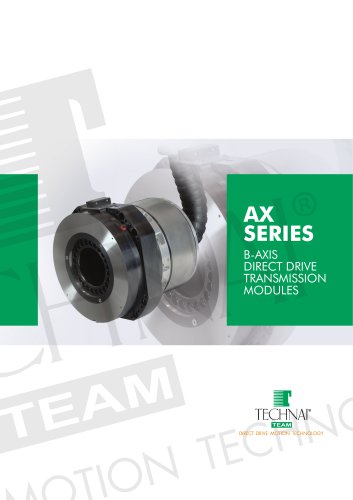 AX SERIES B-AXIS DIRECT DRIVE TRANSMISSION MODULES