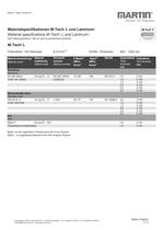 Material specifications M-Tech®L - Laminated Shims-3