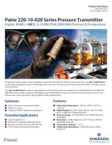 220-10-020 Series Digital Pressure and Temperature Transmitter - 1