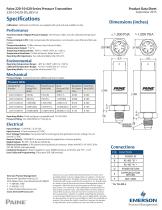 220-10-020 Series Digital Pressure and Temperature Transmitter - 2