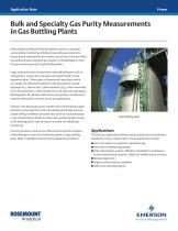 Bulk and Specialty Gas Purity Measurements in Gas Bottling Plants - 1