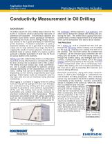 Conductivity Measurement in Oil Drilling - 1