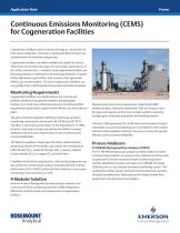 Continuous Emissions Monitoring (CEMS) for Cogeneration Facilities - 1