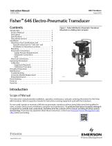 Fisher 646 Electro-Pneumatic Transducer - 1