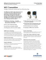 Millennium II M21 Transmitter - Single Channel Universal Gas Monitoring - 1