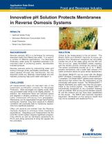 pH Solution Protects Membrane in Reverse Osmosis - 1