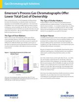 Process Gas Chromatographs Offer Lower Total Cost of Ownership - 1