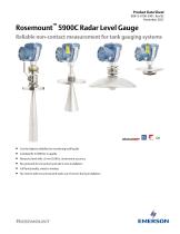 Rosemount™ 5900C Radar Level Gauge Reliable non-contact measurement for tank gauging systems - 1