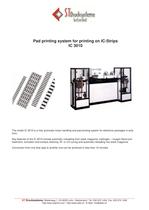 IC-3010: Pad printing system for IC-strips - 1