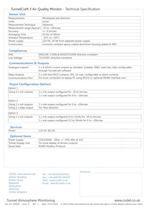 TunnelCraft 3 Air Flow Monitor Data Sheet - 6