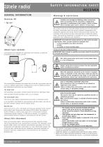 Safety instruction sheet (R2-01) -1