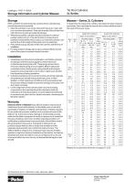 3L Tie-Rod Cylinders NFPA Hydraulic Cylinders for working pressures up to 70 bar - 4