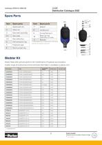 Cylinder and Accumulator Division Europe DISTRIBUTION CATALOGUE 2022-9