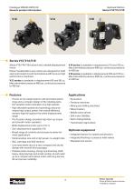 Hydraulic Motors Series V12, V14, V16 Variable Displacement - 4