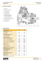 Hydraulic Motors Series V12, V14, V16 Variable Displacement - 7