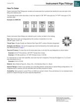 Instrument Pipe &  ISO Conversion Fittings - 5