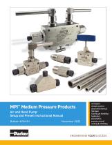 MPI™ Medium Pressure Products - 1